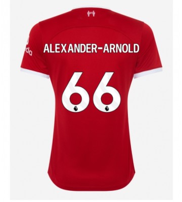 Liverpool Alexander-Arnold #66 Koszulka Podstawowych Kobiety 2023-24 Krótki Rękaw